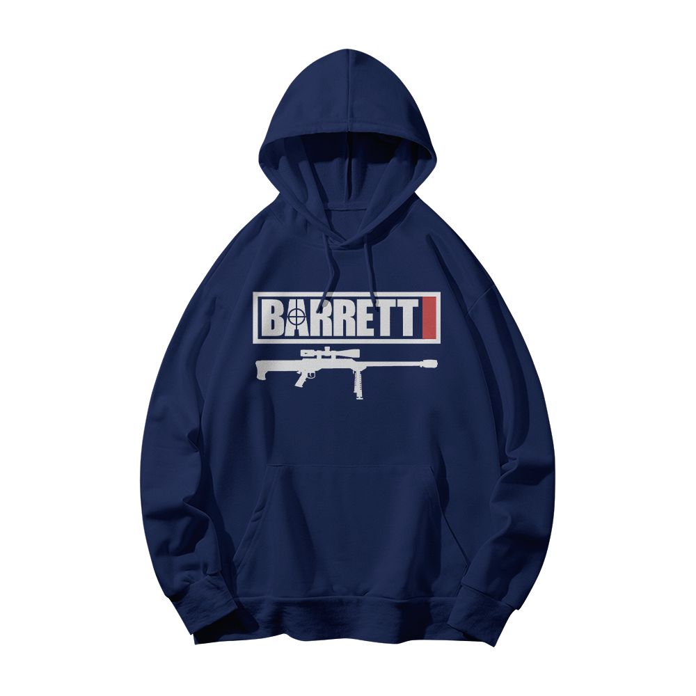 Barrett Firearms Tactical Graphic T-Shirt Military Style Cotton Tee Unisex