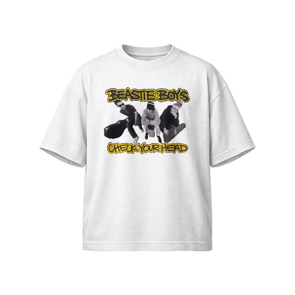 Beastie Boys Check Your Head Vintage Hip Hop Rap T-Shirt Classic Cotton Tee