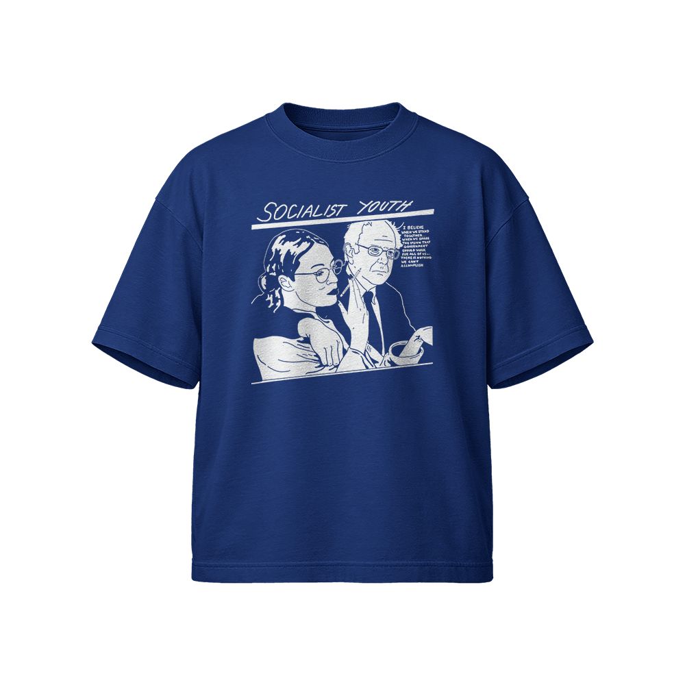 Bernie Sanders AOC Socialist Youth Vintage T-Shirt, Political Statement Graphic Tee, Protest Streetwear Shirt