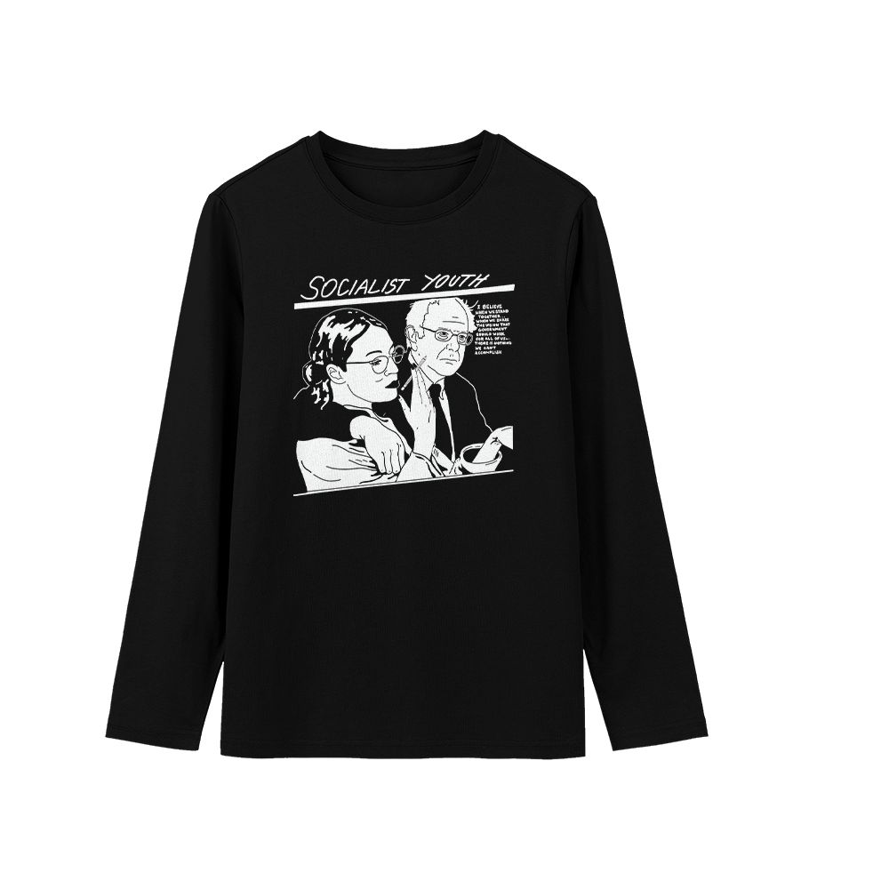 Bernie Sanders AOC Socialist Youth Vintage T-Shirt, Political Statement Graphic Tee, Protest Streetwear Shirt