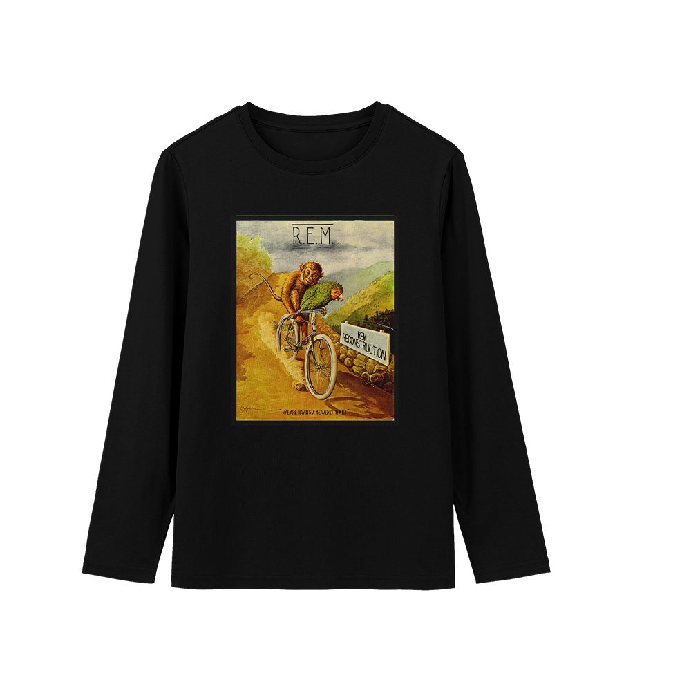 R.E.M. 1985 Fables of the Reconstruction Tour Vintage T-Shirt, Alternative Rock Graphic Tee, Retro Band Shirt
