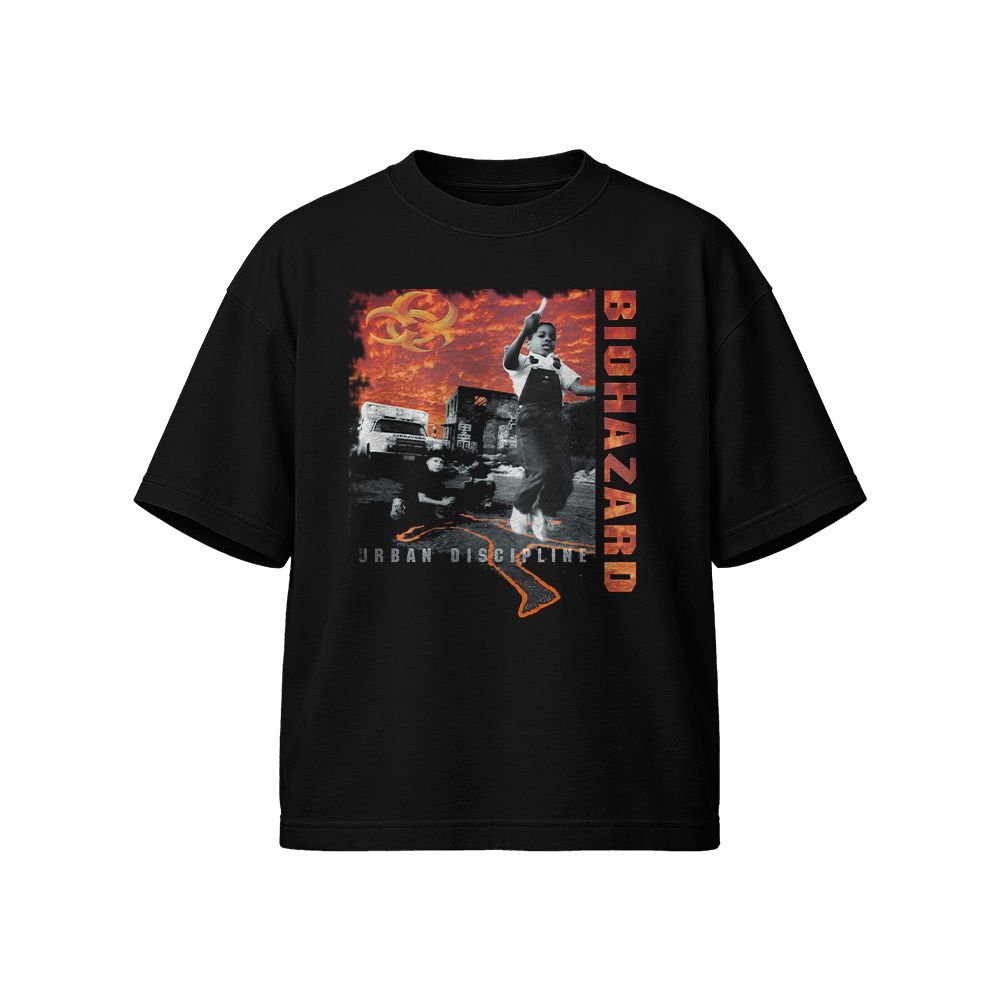 Biohazard Urban Discipline 1993 Vintage T-Shirt, Hardcore Metal Band Graphic Tee, 90s Streetwear Shirt