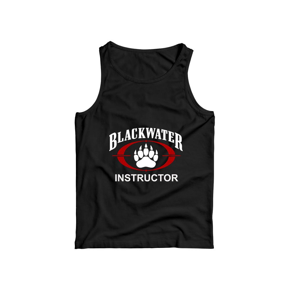 Blackwater Instructor Vintage Tee – Distressed Tactical Military Shirt, Rugged Contractor Style Apparel