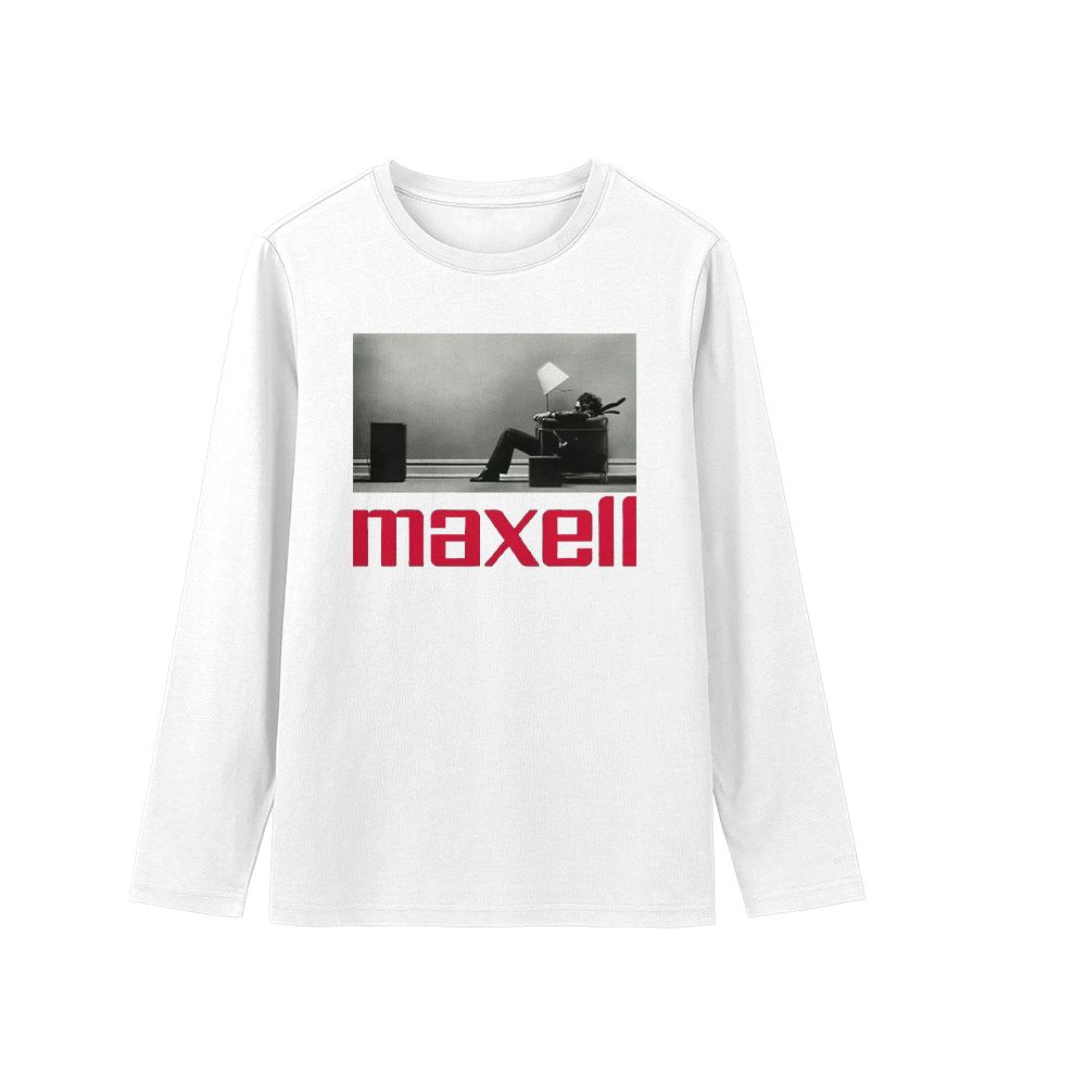 Blown Maxell T-Shirt Retro Cassette Graphic Tee Vintage Audio Parody Shirt Streetwear Soft Cotton Unisex