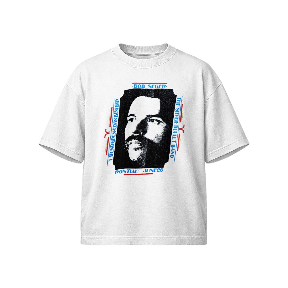 Bob Seger  Bullet Band T-Shirt Vintage Concert Graphic Tee Pontiac June 26 Retro Music Shirt Soft Cotton Unisex
