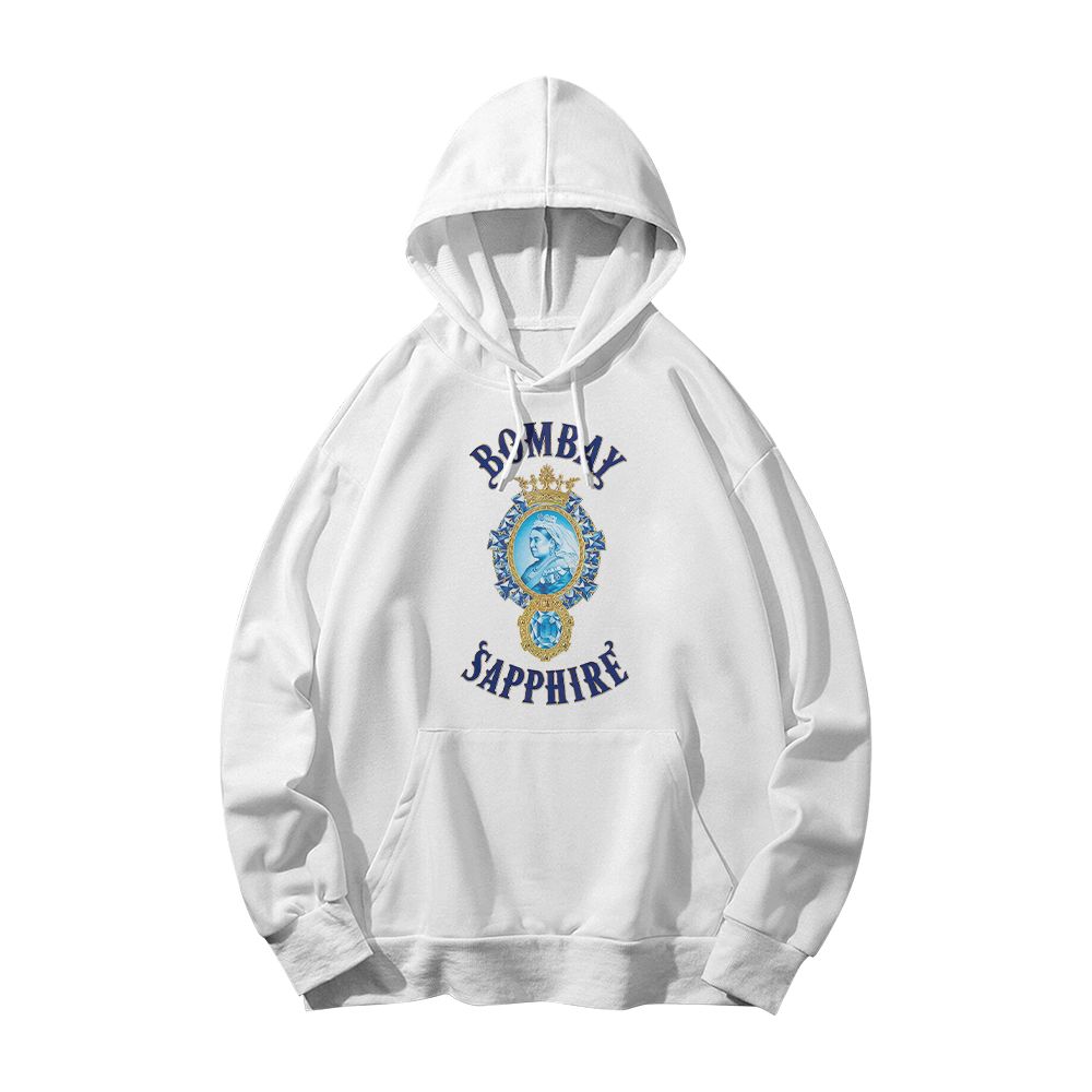 Bombay Sapphire Gin Vintage Graphic T-Shirt – Classic Liquor Logo Streetwear Tee