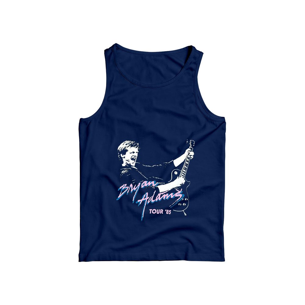Bryan Adams Concert Tour Graphic T-Shirt – Classic Rock Vintage Tee