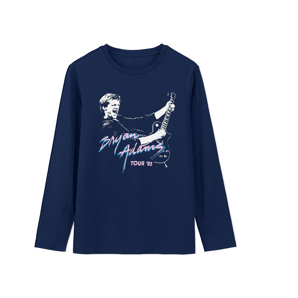 Bryan Adams Concert Tour Graphic T-Shirt – Classic Rock Vintage Tee