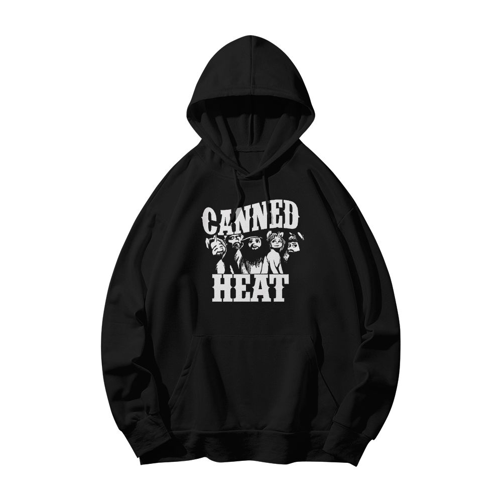 Canned Heat Vintage Logo Rock Band T-Shirt – Classic Blues Rock Graphic Tee