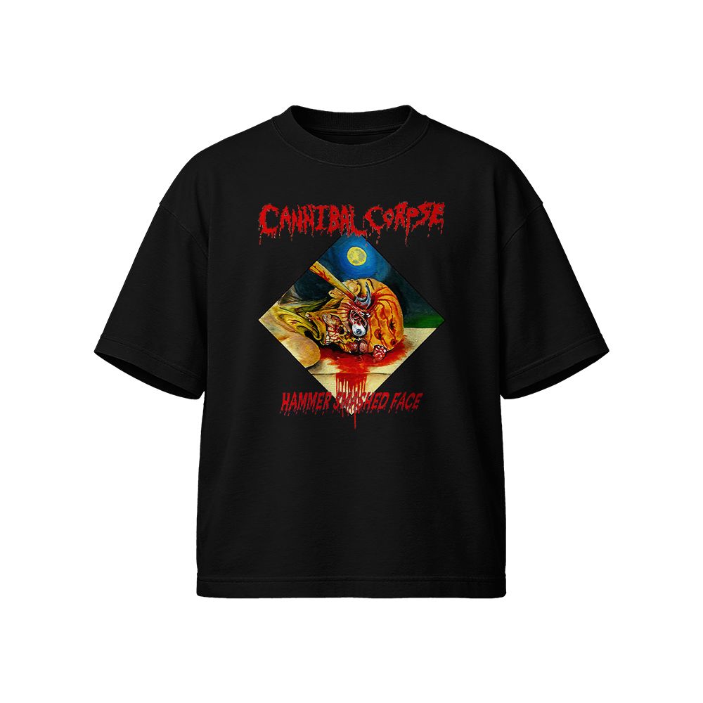 Cannibal Corpse Hammer Smashed Face Tour T-Shirt – Death Metal Graphic Vintage Tee