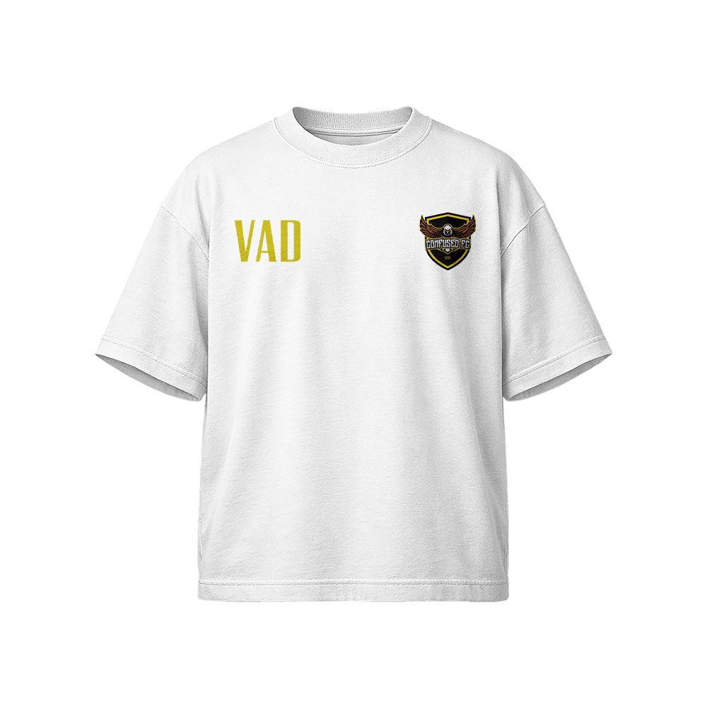 Confused Logo Minimalist Graphic Vintage T-Shirt
