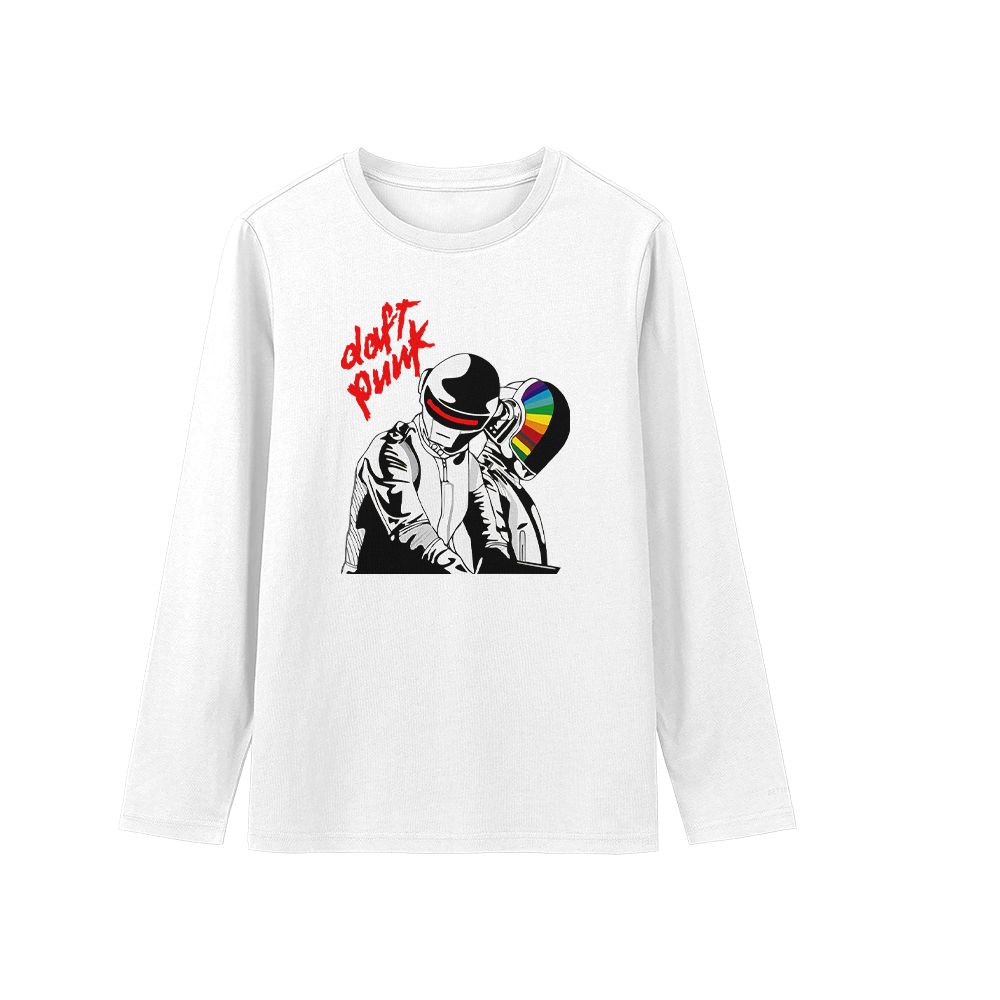 Daft Punk Retro Futuristic Helmet Graphic Vintage T-Shirt