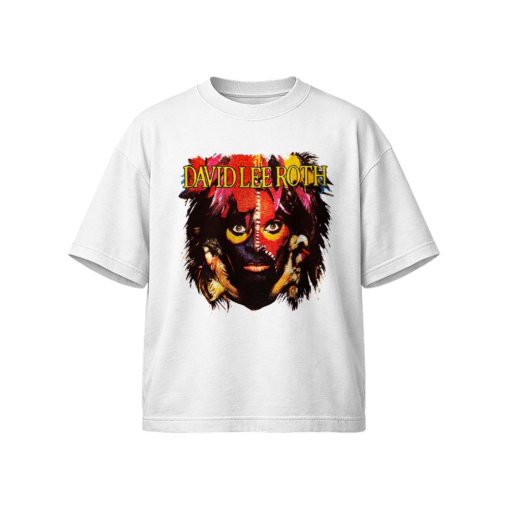 Vintage David Lee Roth Eat 'Em and Smile Graphic T-Shirt | Retro 80s Hard Rock Concert Tee