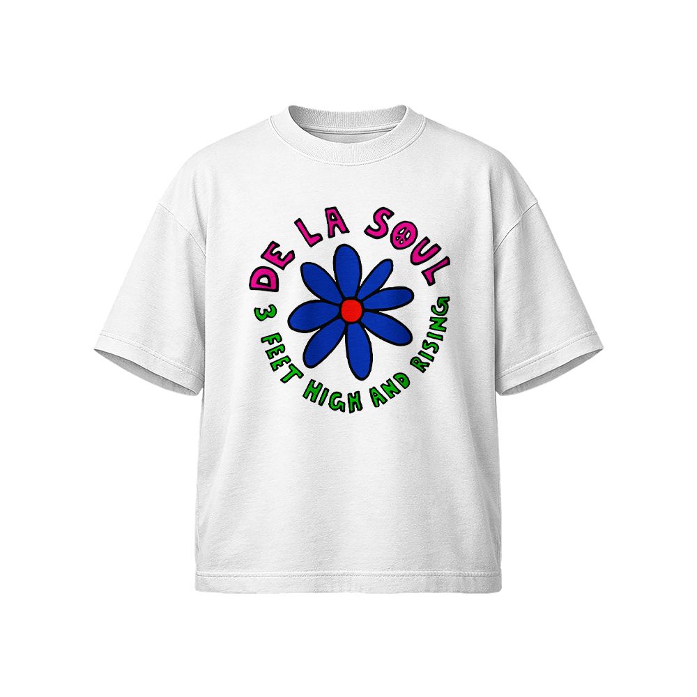 Vintage De La Soul 3 Feet High and Rising Graphic T-Shirt | Retro 90s Golden Era Hip Hop Tee