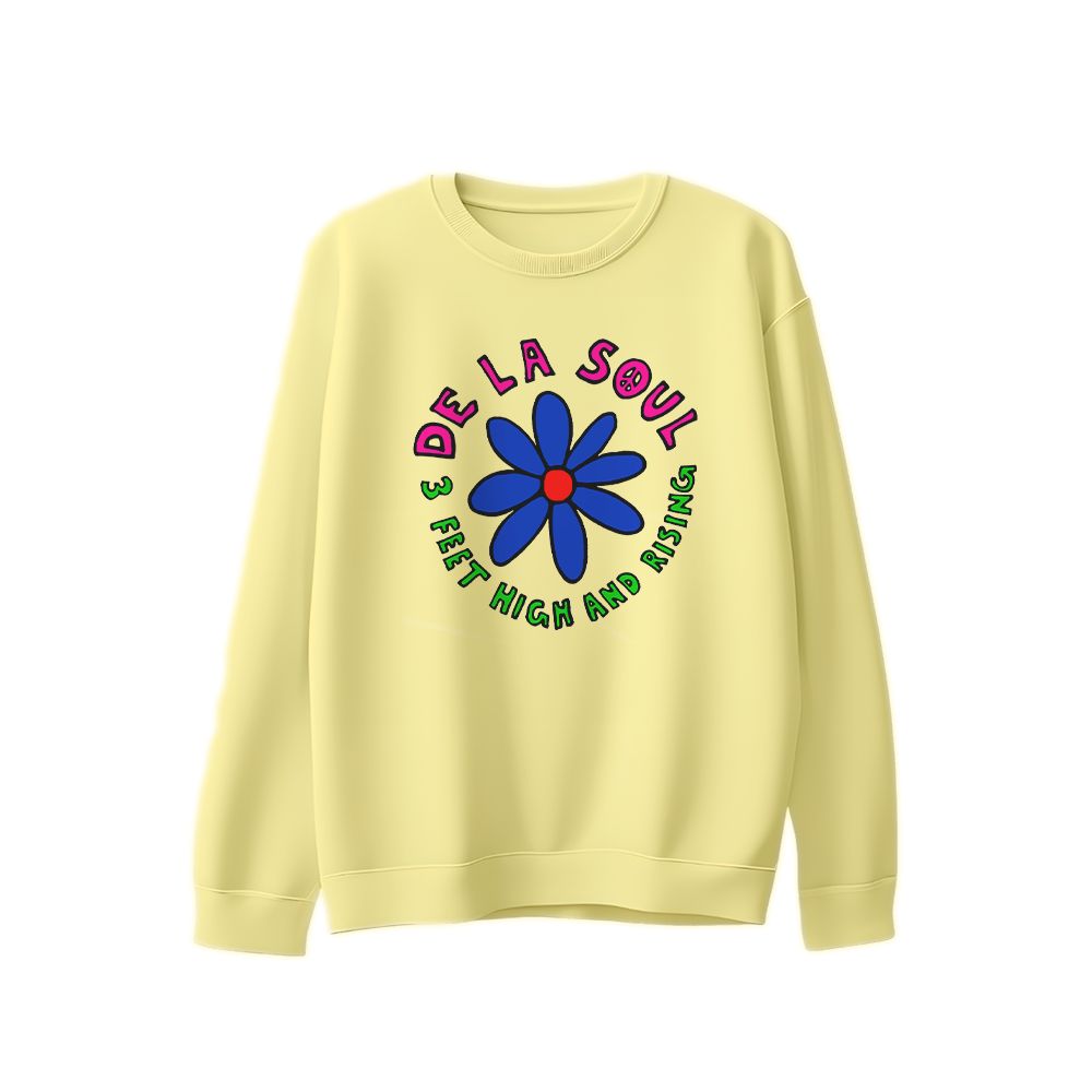 Vintage De La Soul 3 Feet High and Rising Graphic T-Shirt | Retro 90s Golden Era Hip Hop Tee