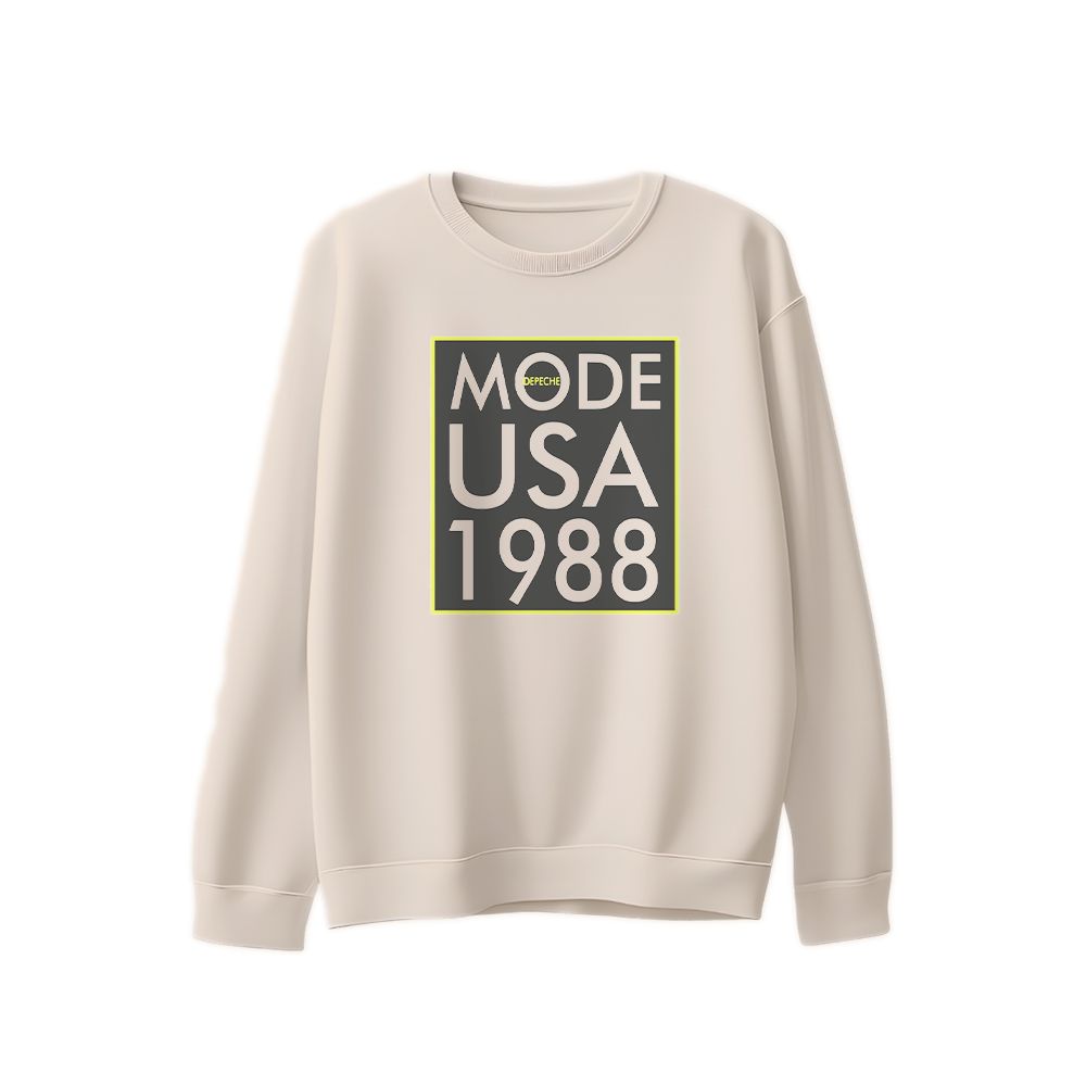 Vintage Depeche Mode USA 1988 Graphic T-Shirt | Retro 80s Alternative Synth-Pop Concert Tee