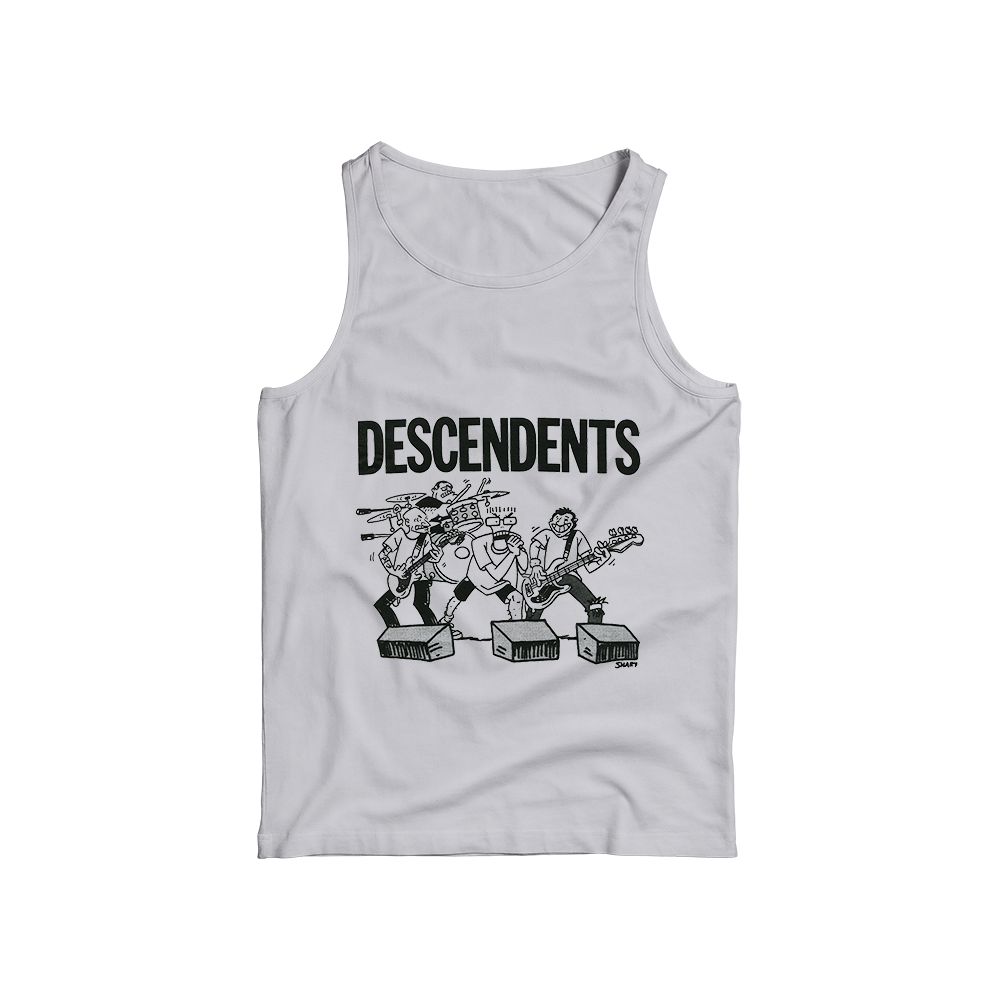 Vintage Descendents Graphic T-Shirt | Retro Punk Rock Band Comic Illustration Tee