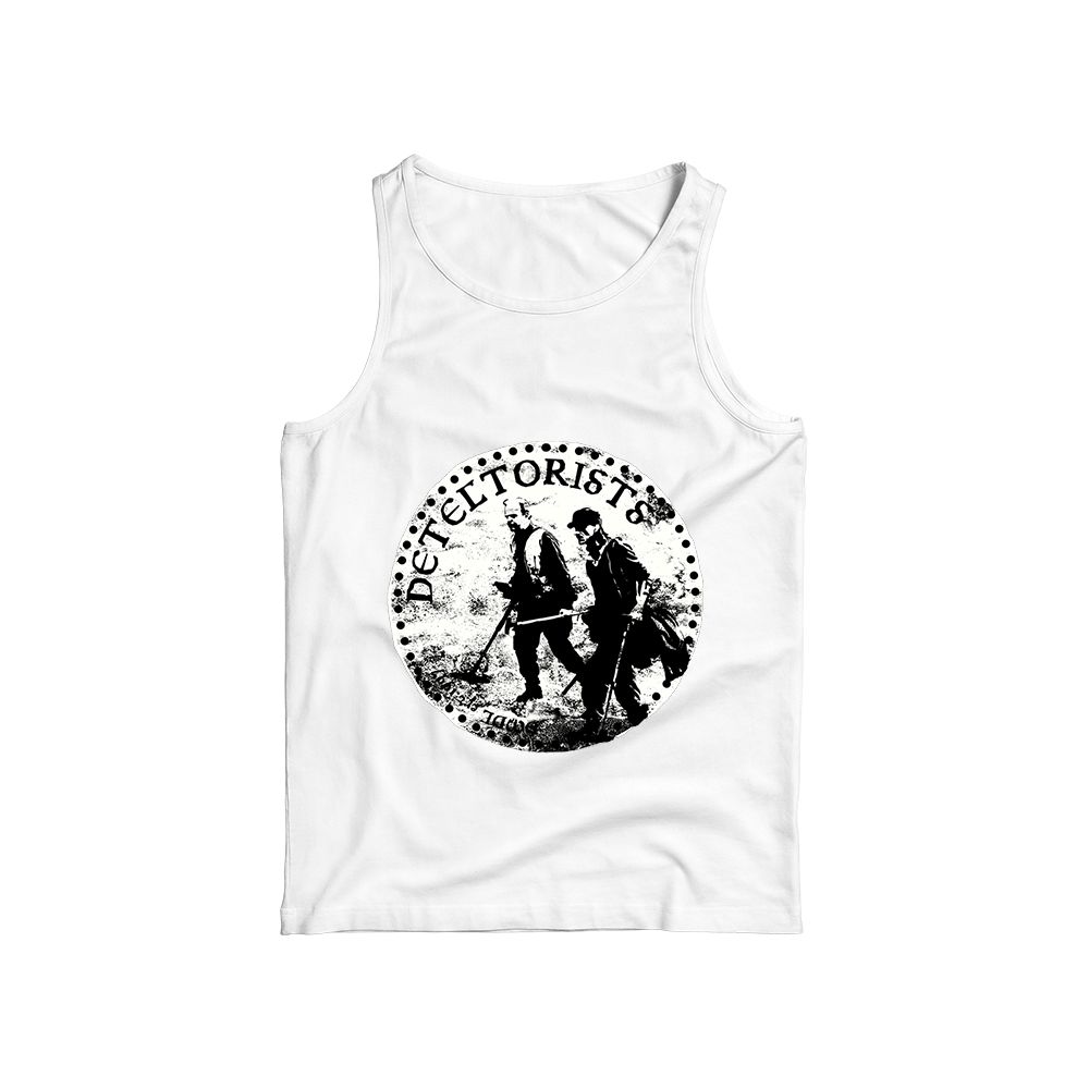 Vintage Detectorists Graphic T-Shirt | Retro British Comedy Sitcom Fan White Tee