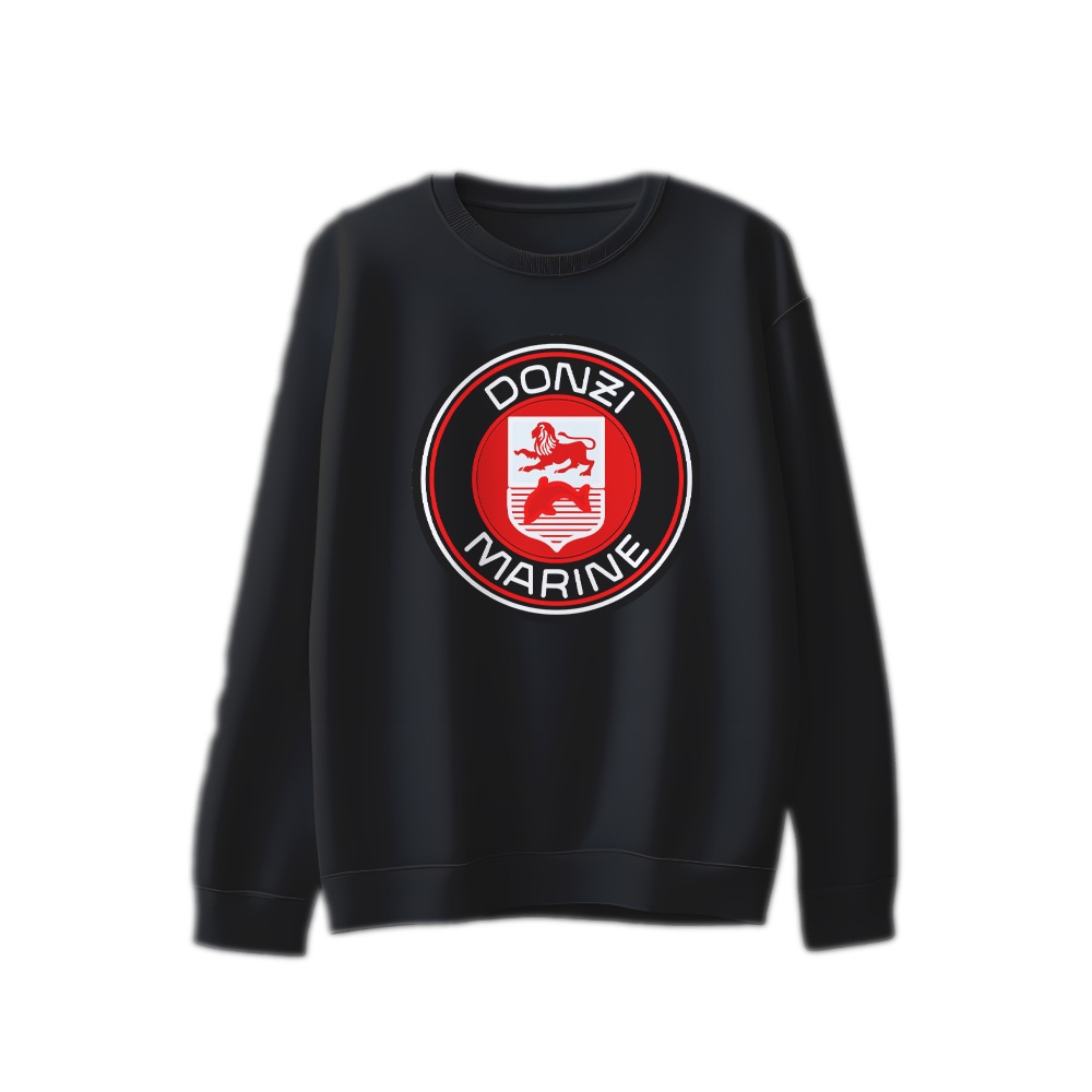 Vintage Donzi Marine Powerboats T-Shirt - Retro Speedboat Graphic Tee - Heavyweight Oversized Streetwear Shirt