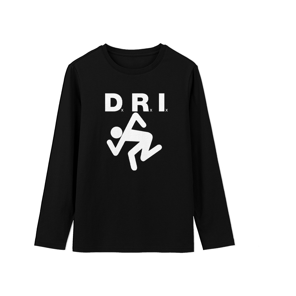 D.R.I. Skanker Logo Graphic T-Shirt - Retro Crossover Thrash Oversized Tee