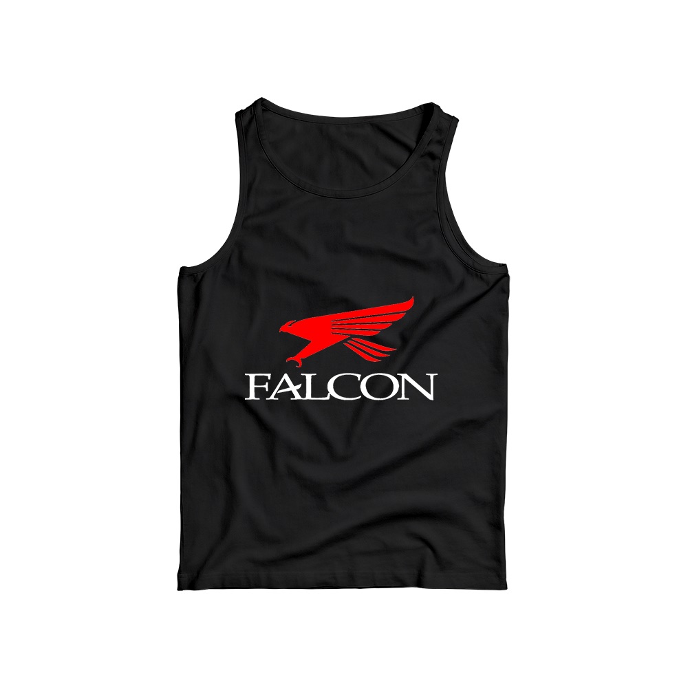Falcon Logo Graphic T-Shirt - Retro Corporate Automotive Oversized Tee