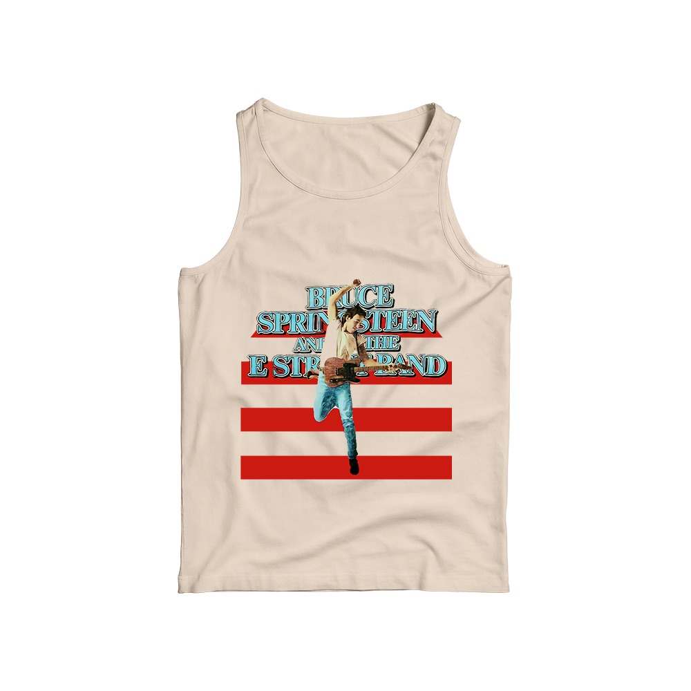 Bruce Springsteen and The E Street Band Graphic T-Shirt - Retro Heartlands Rock Oversized Tee