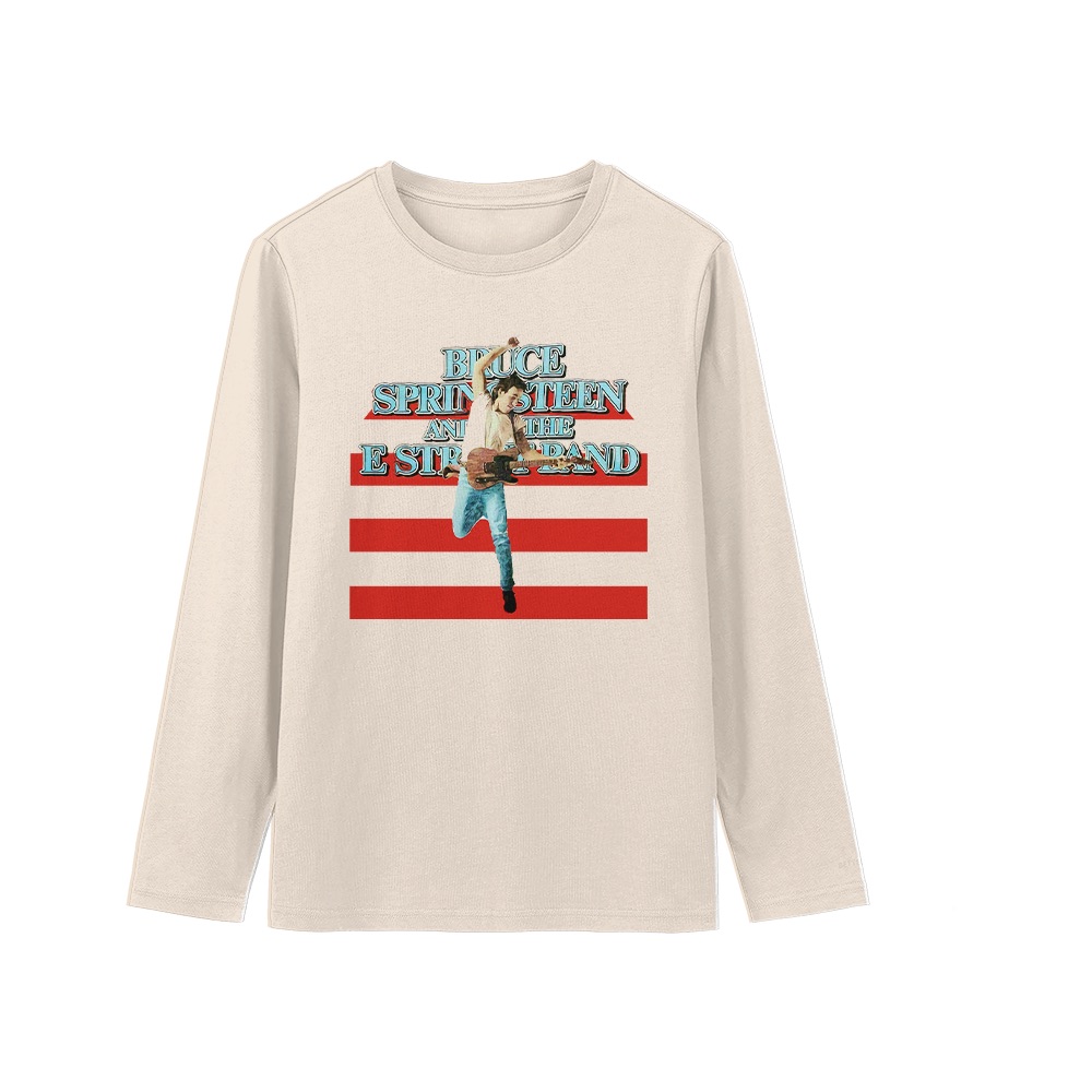 Bruce Springsteen and The E Street Band Graphic T-Shirt - Retro Heartlands Rock Oversized Tee