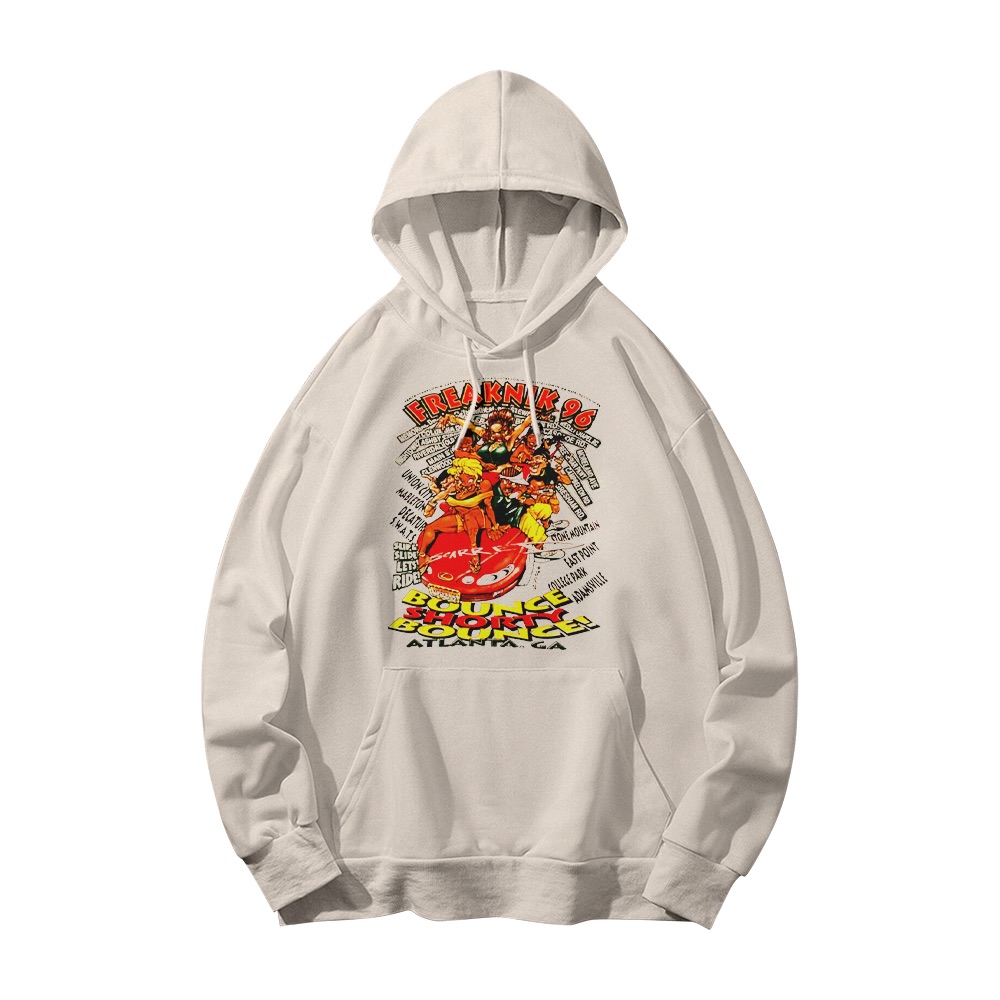 Freaknik 96 Bounce Shorty Bounce Graphic T-Shirt - Retro Atlanta Hip Hop Oversized Tee