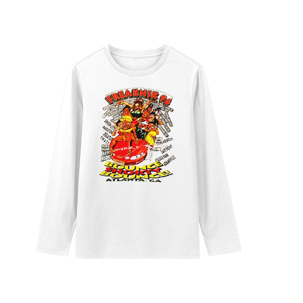 Freaknik 96 Bounce Shorty Bounce Graphic T-Shirt - Retro Atlanta Hip Hop Oversized Tee