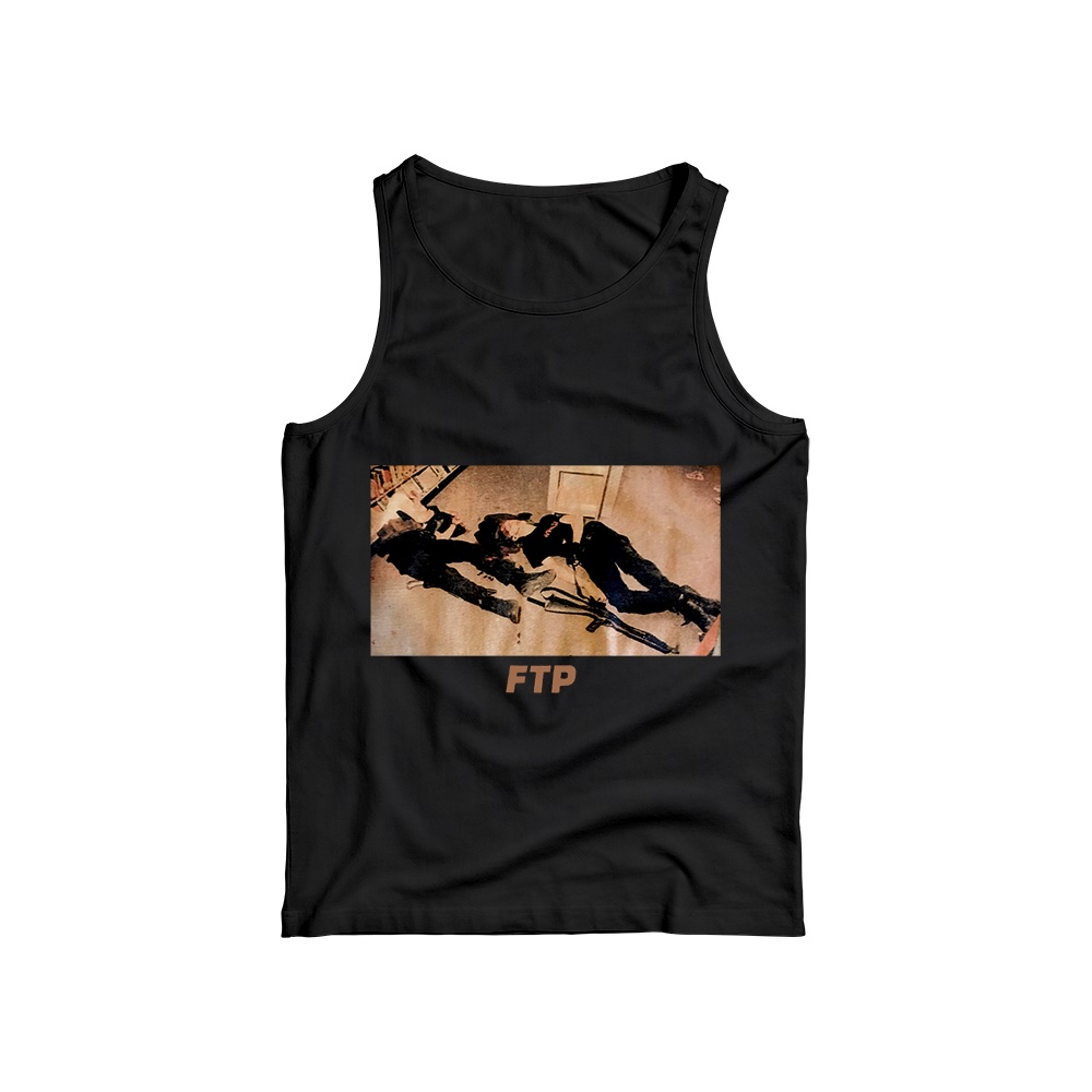 FTP Columbine Suicide Photo Graphic T-Shirt - Underground Streetwear Oversized Tee