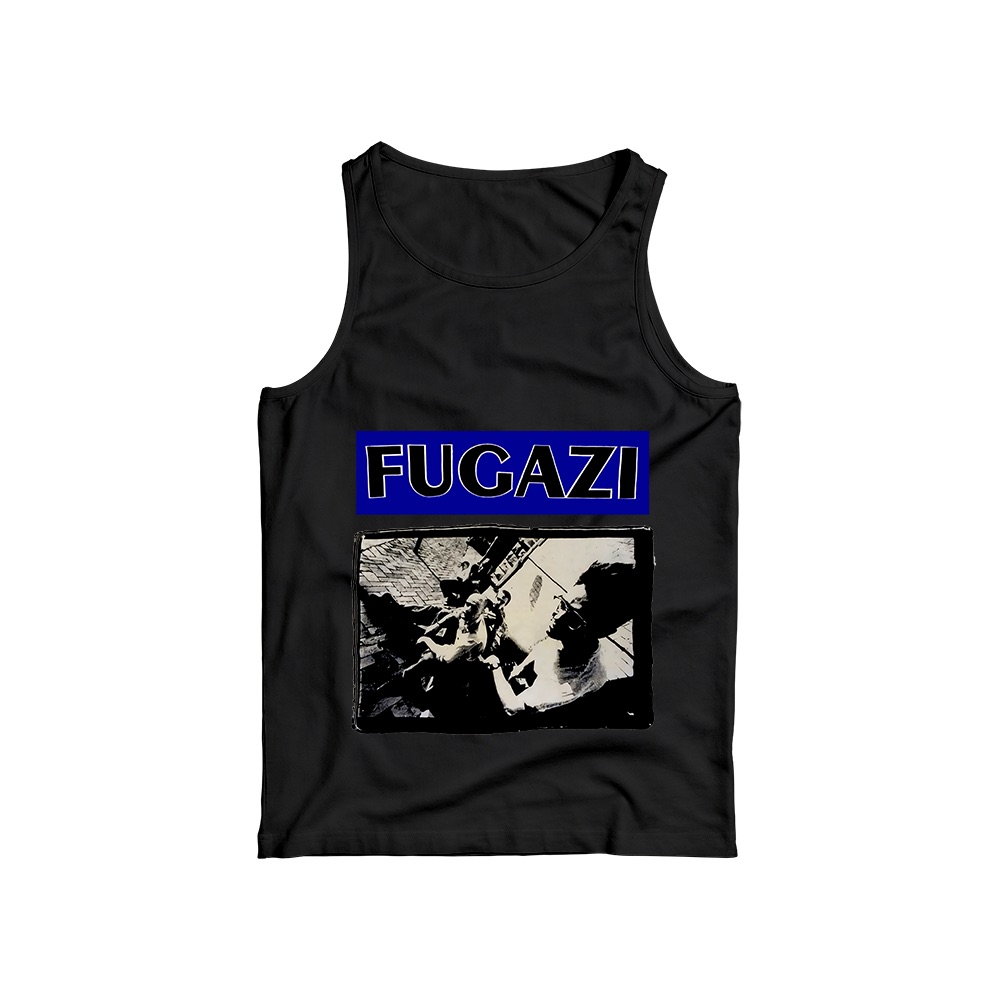 Fugazi Instrument Live Photo Graphic T-Shirt - Retro Post-Hardcore Punk Oversized Tee