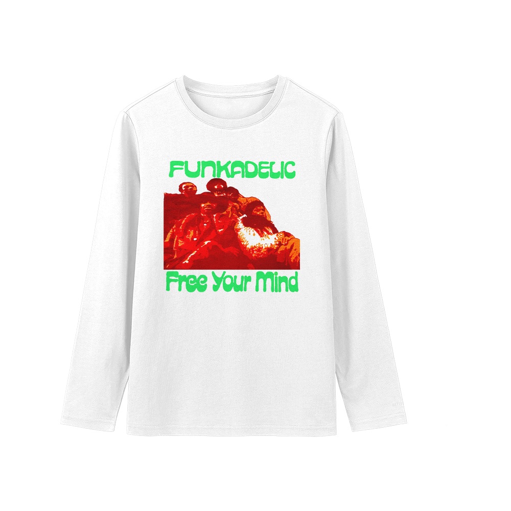 Funkadelic Free Your Mind Graphic T-Shirt - Retro Psych Funk Oversized Tee