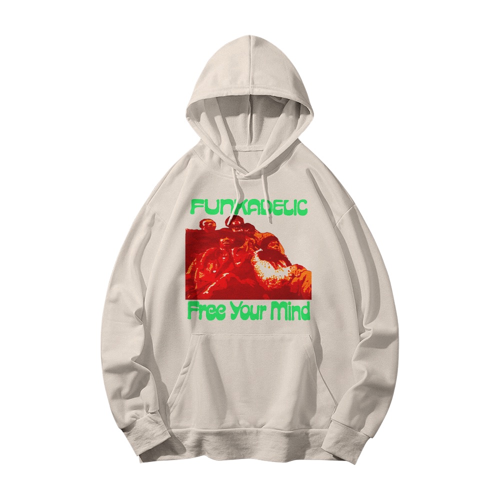 Funkadelic Free Your Mind Graphic T-Shirt - Retro Psych Funk Oversized Tee