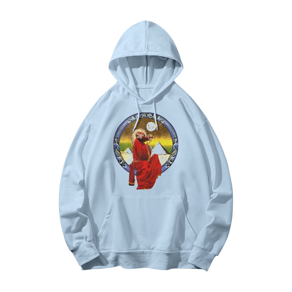 Grateful Dead Blues for Allah Graphic T-Shirt - Retro Psychedelic Rock Oversized Tee