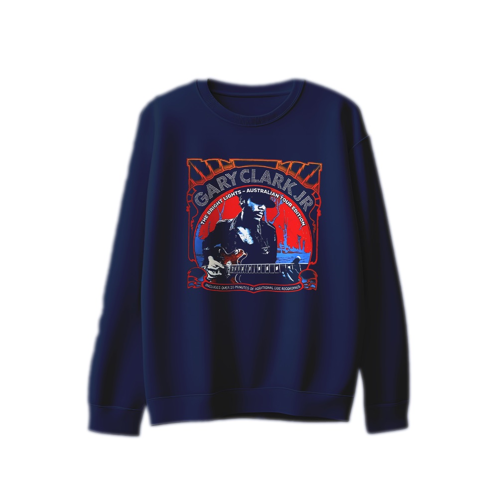 Gary Clark Jr. The Bright Lights Graphic T-Shirt - Retro Blues Rock Concert Oversized Tee