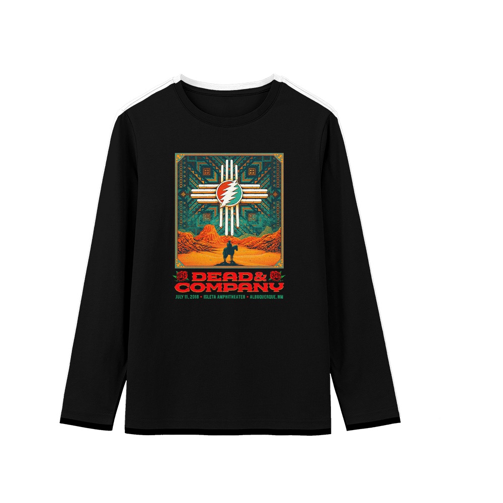 Dead & Company T-Shirt – Vintage 2018 Albuquerque Concert Graphic Tee