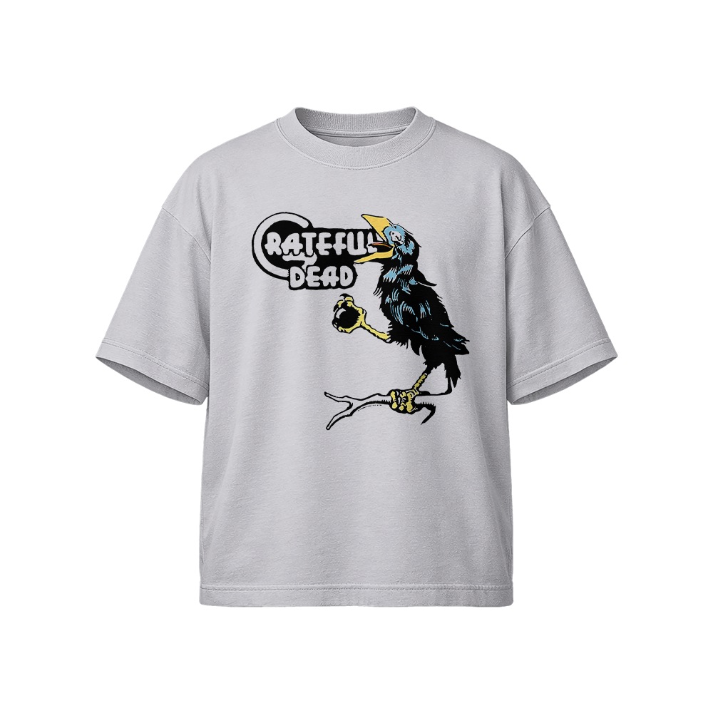 Grateful Dead T-Shirt – Vintage Crow Rock Band Graphic Tee