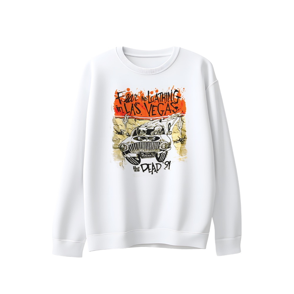 Grateful Dead T-Shirt – Vintage 1991 Fear and Loathing Las Vegas Graphic Tee
