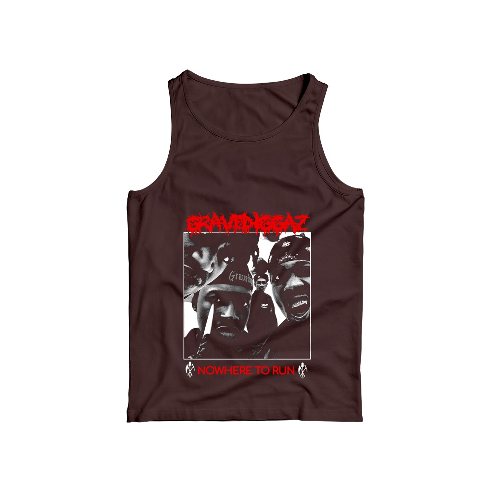 Gravediggaz T-Shirt – Vintage Nowhere to Run Hip Hop Graphic Tee
