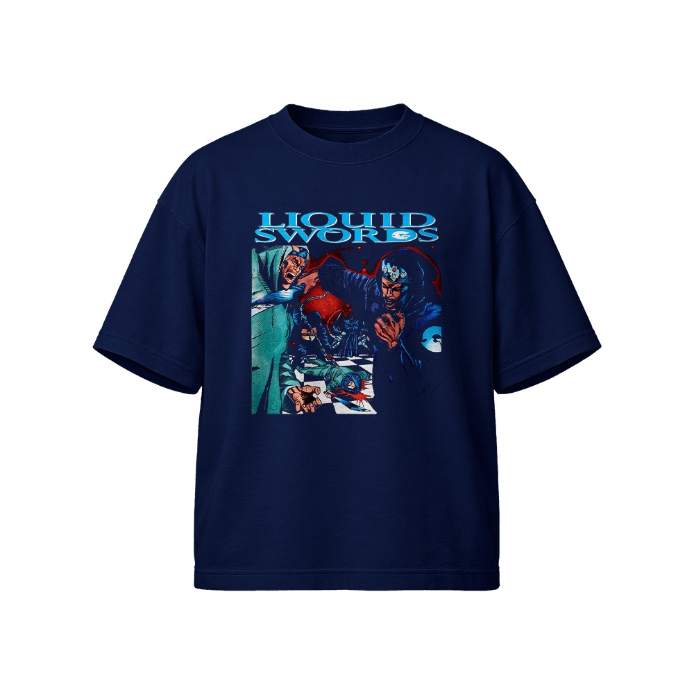 GZA Liquid Swords T-Shirt – Vintage Wu-Tang Hip Hop Graphic Tee