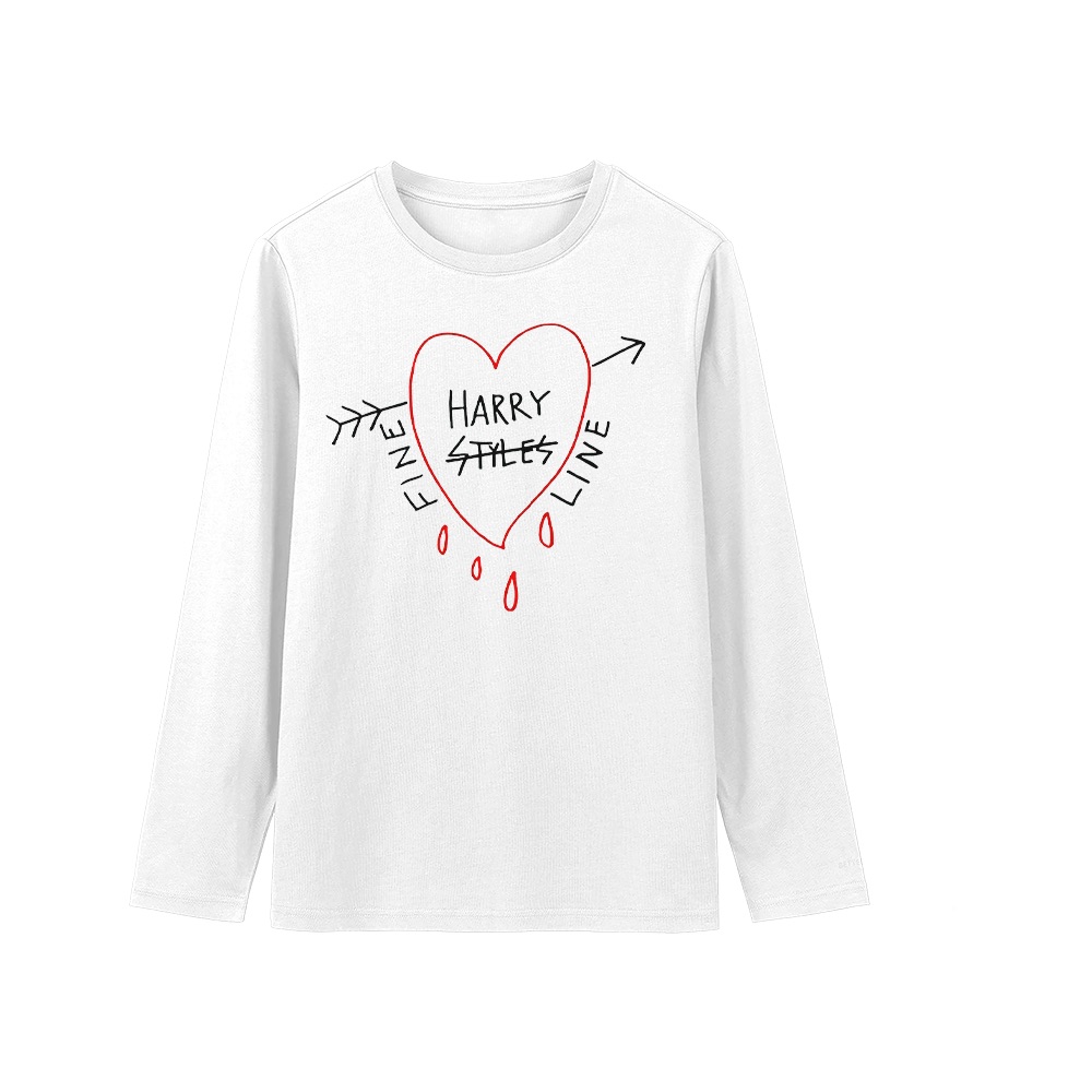 Harry Styles T-Shirt – Vintage Fine Line Heart Graphic Tee