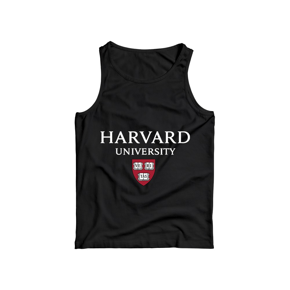 Harvard University T-Shirt – Vintage Crimson Ivy League Crest Graphic Tee