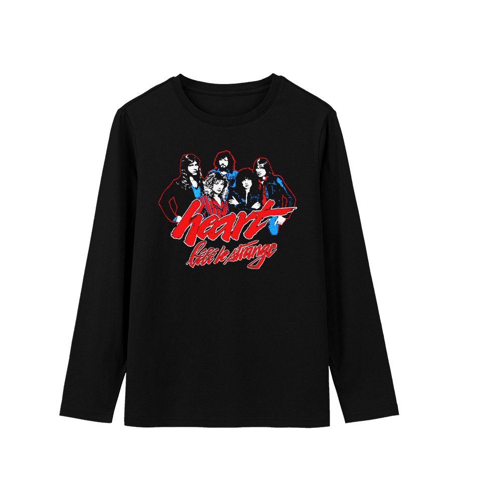 Heart T-Shirt – Vintage Bebe le Strange Classic Rock Band Graphic Tee