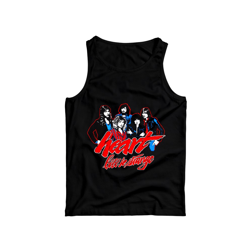 Heart T-Shirt – Vintage Bebe le Strange Classic Rock Band Graphic Tee
