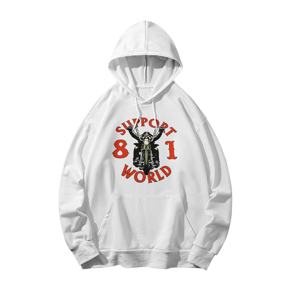 Support 81 World T-Shirt – Vintage Motorcycle Club Biker Graphic Tee