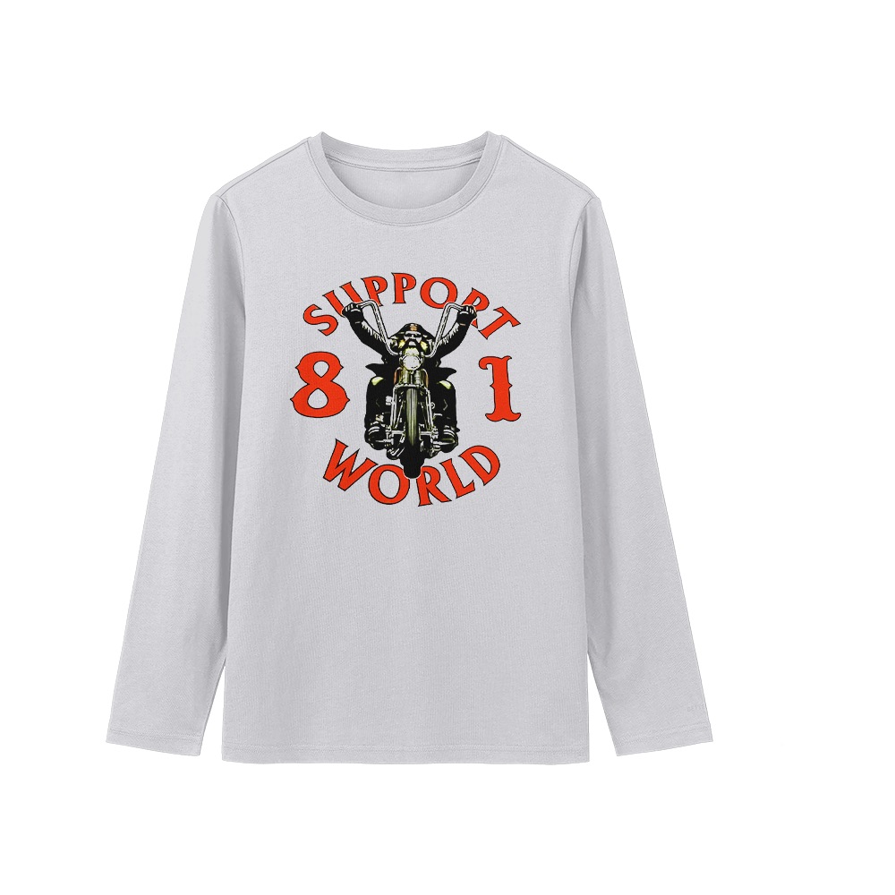 Support 81 World T-Shirt – Vintage Motorcycle Club Biker Graphic Tee
