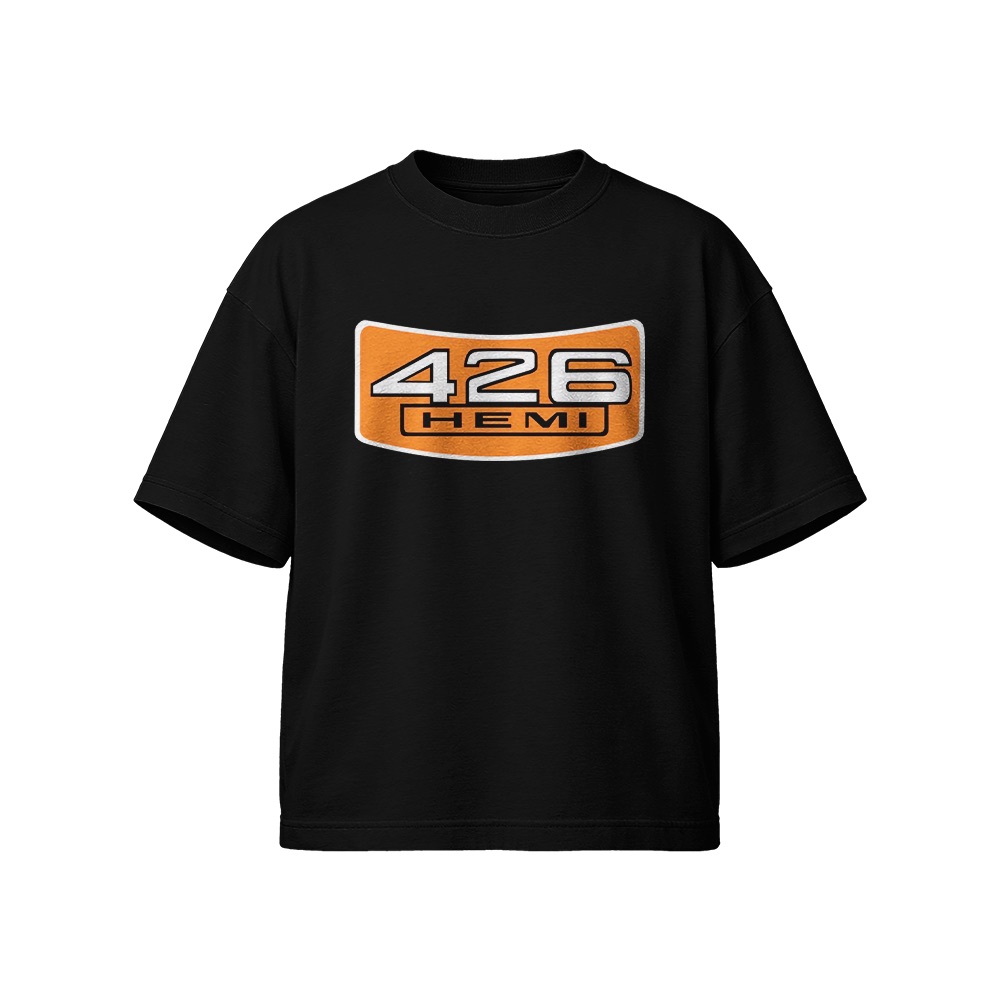 426 Hemi T-Shirt – Vintage Mopar Muscle Car Engine Graphic Tee