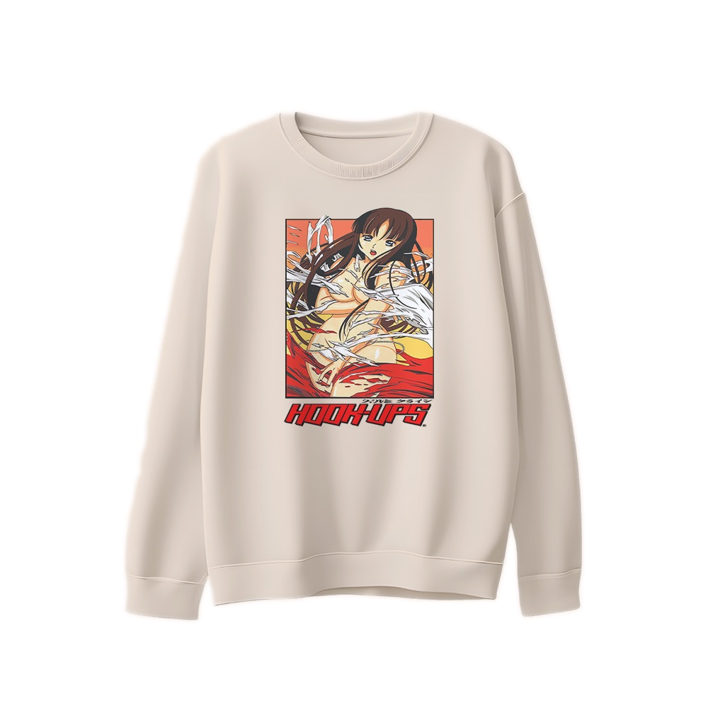 Hook-Ups T-Shirt – Vintage 90s Skateboards Anime Girl Graphic Tee