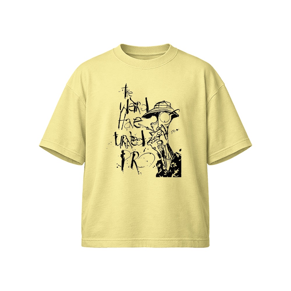The Weird Have Turned Pro T-Shirt – Vintage Ralph Steadman Gonzo Journalism Graphic Tee