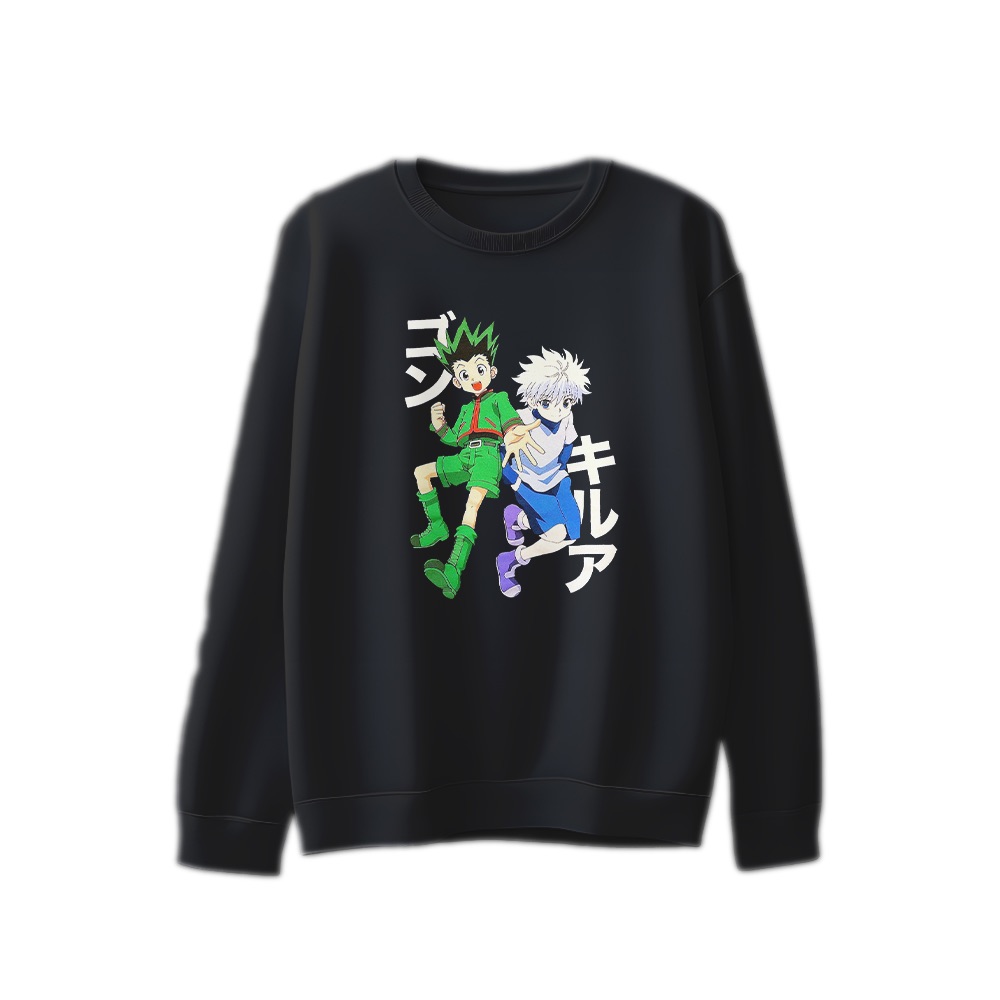 Hunter x Hunter T-Shirt – Vintage Anime Gon and Killua Graphic Tee